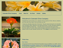 Tablet Screenshot of coclivia.com